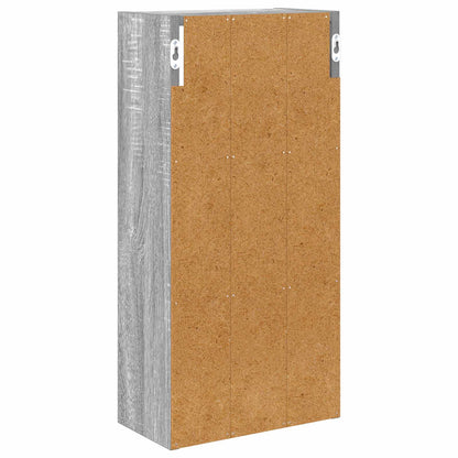 Armadio da bagno a muro Sonoma grigia 30 x 16 x 62,5 cm | homemem39