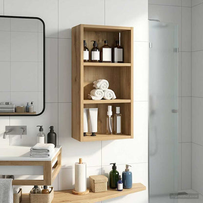 Armadio da bagno a muro Rovere Artigianale 30 x 16 x 62,5 cm
