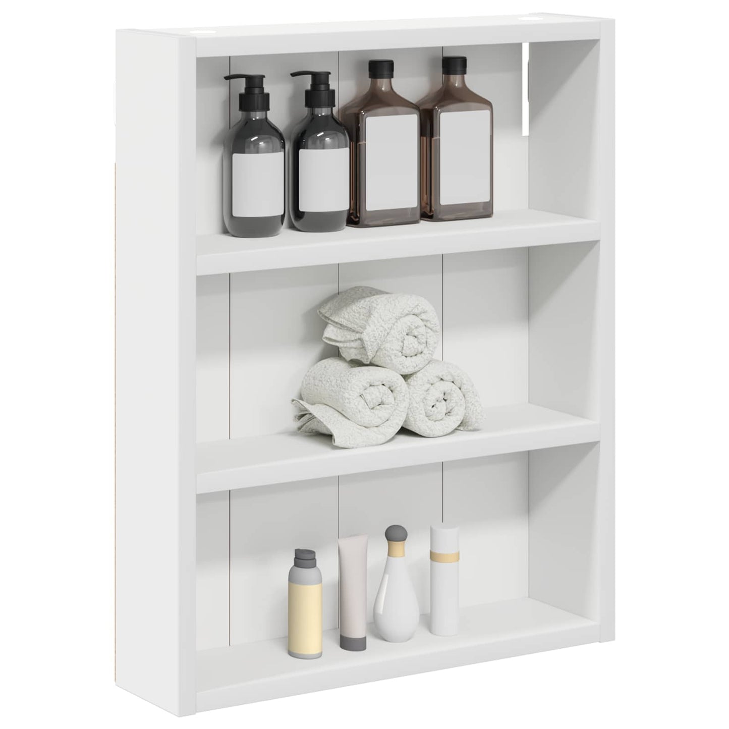 Armadio da bagno a muro con lo scaffale Bianco 40 x 10 x 50 cm