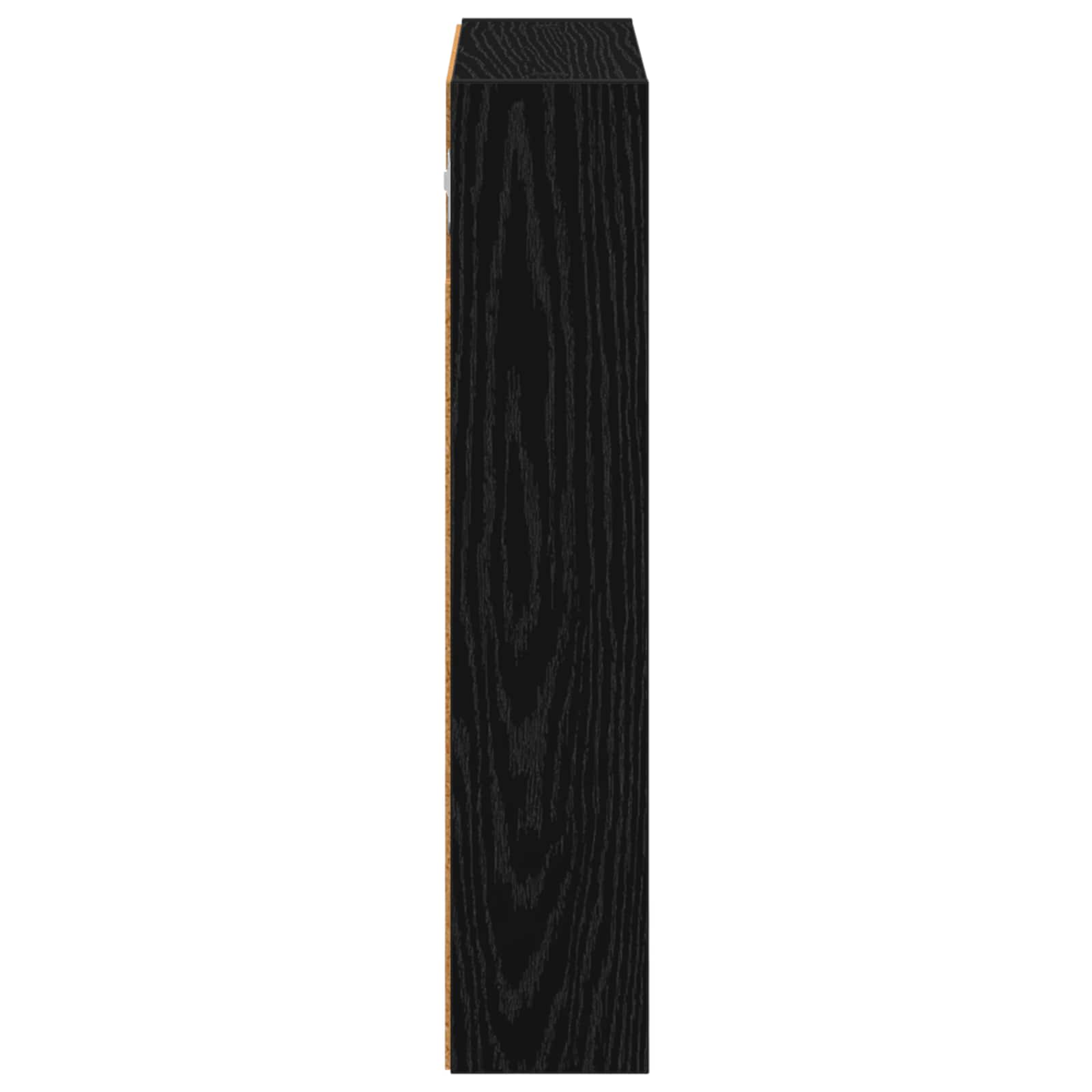 Armadio da bagno a muro Rovere Nero 40 x 10 x 50 cm | homemem39