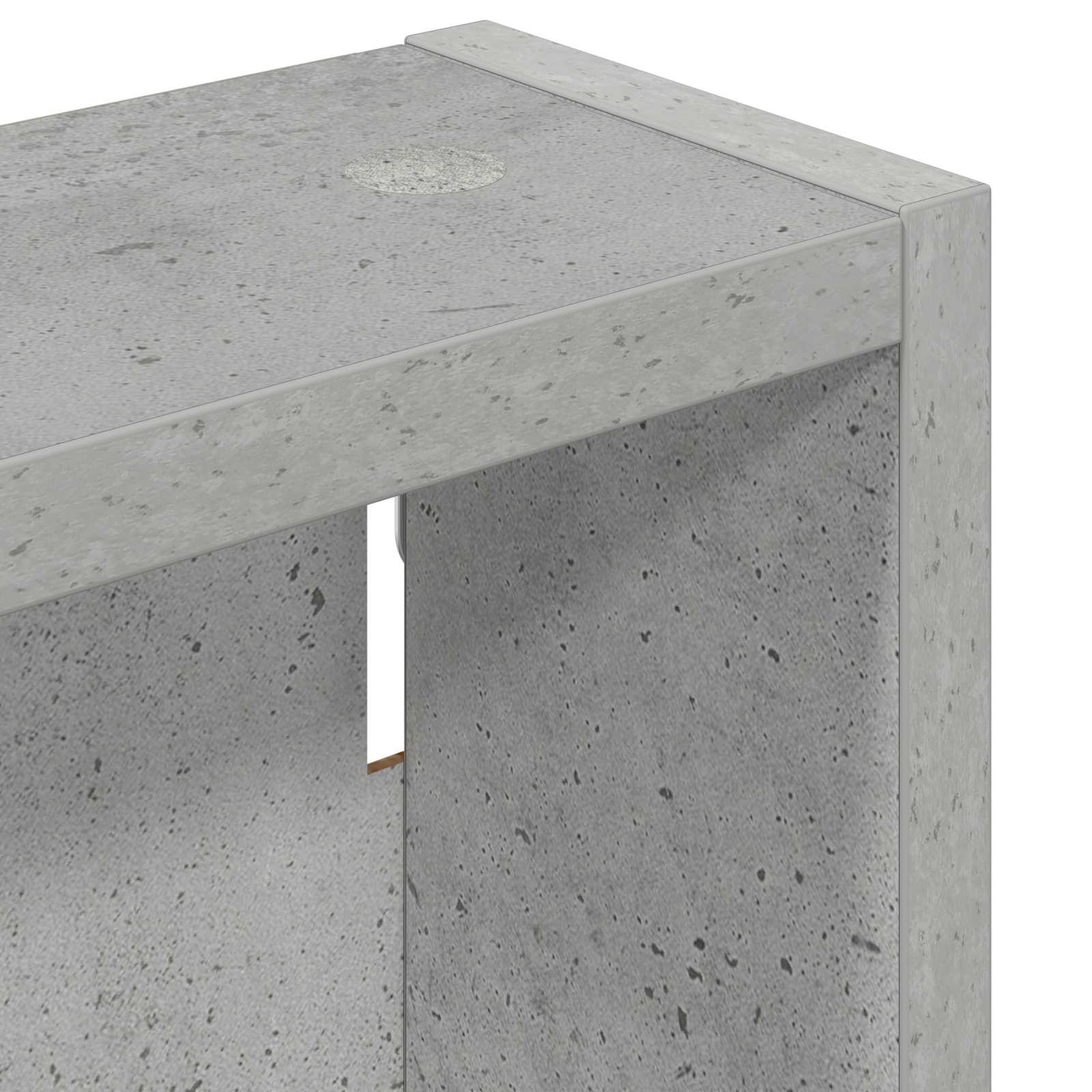 Armadio da bagno a muro Grigio Cemento 40 x 10 x 50 cm | homemem39