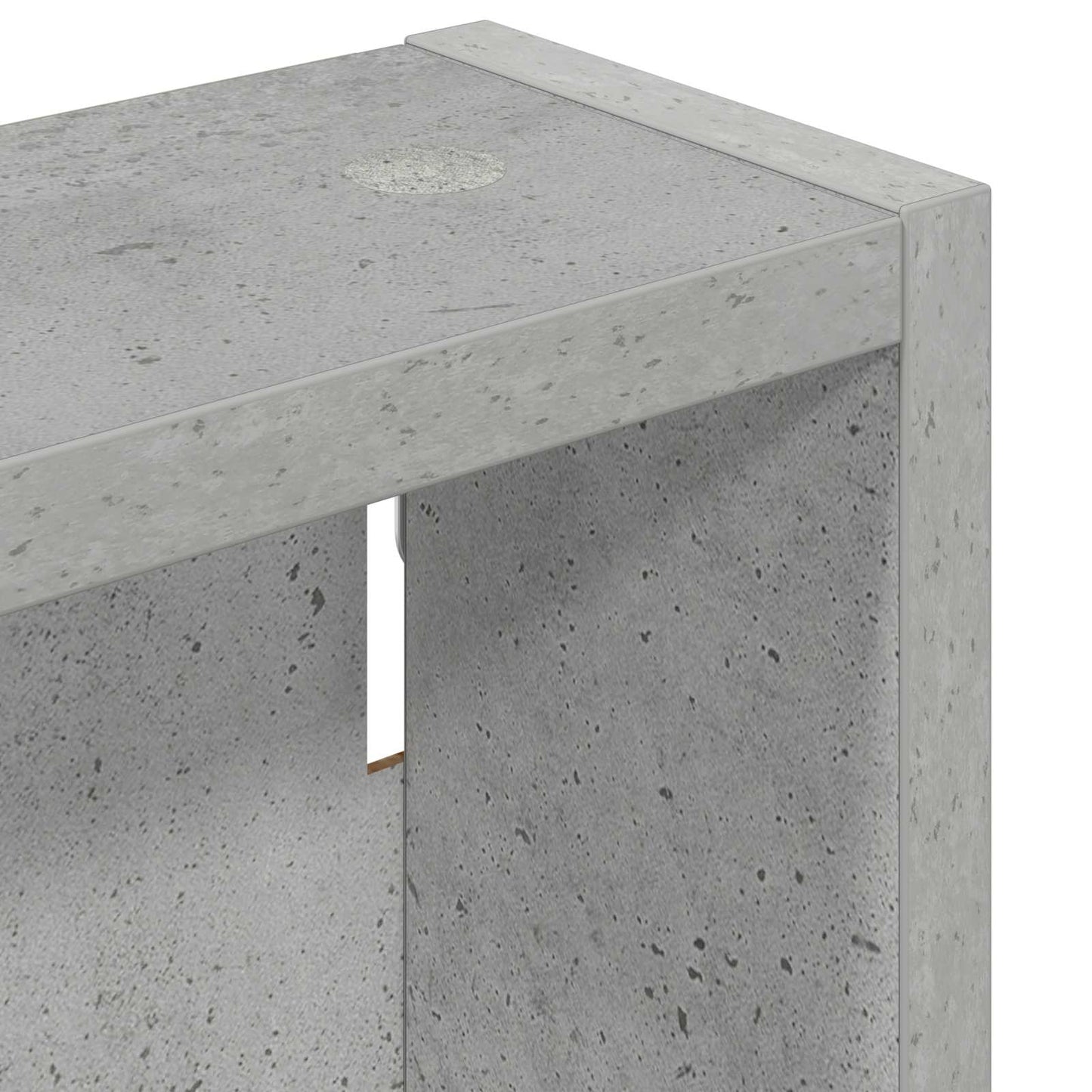 Armadio da bagno a muro Grigio Cemento 40 x 10 x 50 cm