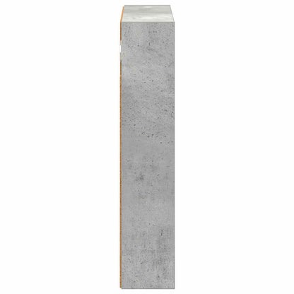 Armadio da bagno a muro Grigio Cemento 40 x 10 x 50 cm
