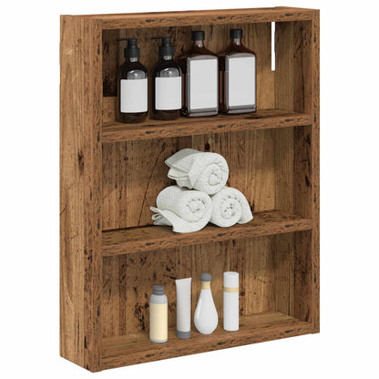 Armadio da bagno a muro Legno vecchio 40 x 10 x 50 cm