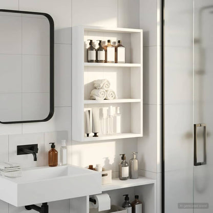 Armadio da bagno a muro Bianco 40 x 10 x 60,5 cm | homemem39