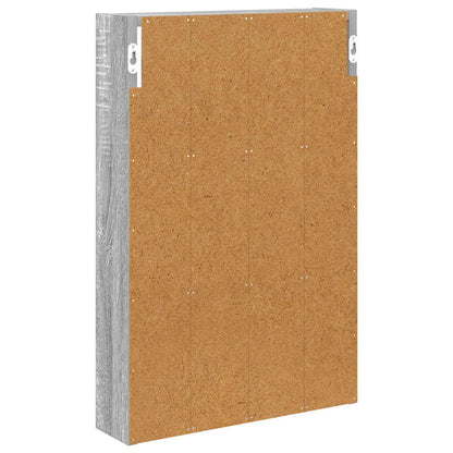 Armadio da bagno a muro Sonoma grigia 40 x 10 x 60,5 cm | homemem39