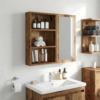 Armadio da bagno a muro Legno vecchio 40 x 10 x 60,5 cm