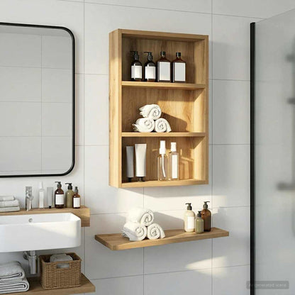 Armadio da bagno a muro Rovere Artigianale 40 x 10 x 60,5 cm | homemem39
