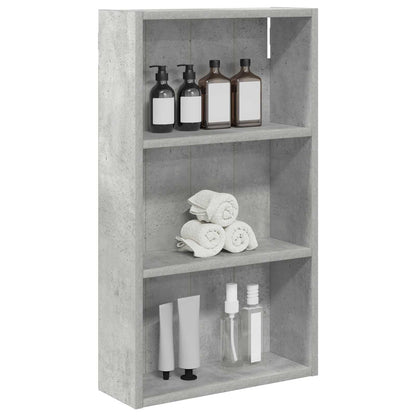 Armadio da bagno a muro Grigio Cemento 40 x 14 x 70 cm | homemem39