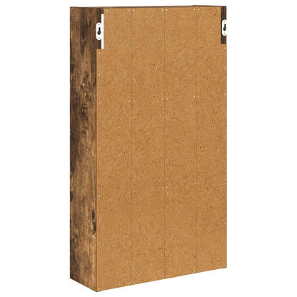 Armadio da bagno a muro Quercia Affumicata 40 x 14 x 70 cm | homemem39