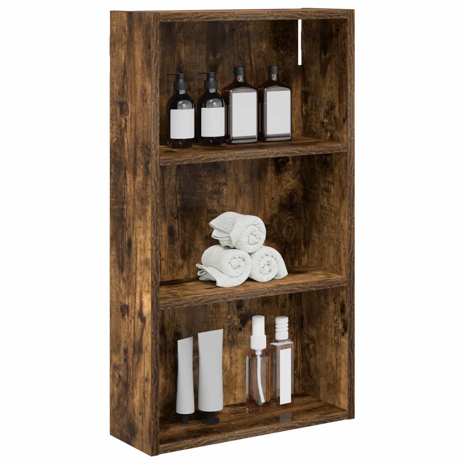 Armadio da bagno a muro Quercia Affumicata 40 x 14 x 70 cm | homemem39