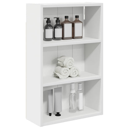 Armadio da bagno a muro Bianco 40 x 16 x 62,5 cm
