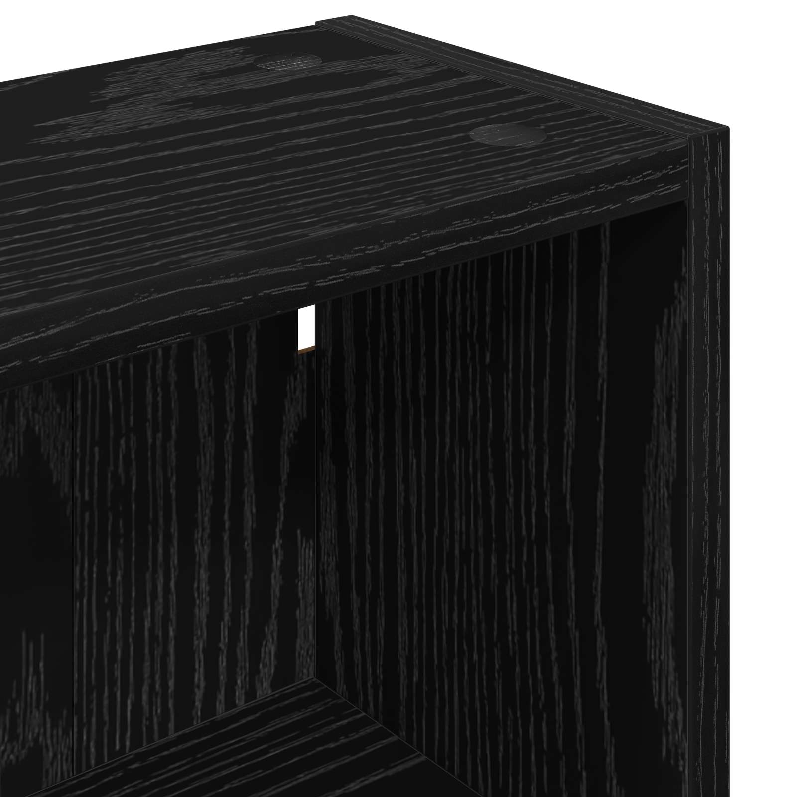 Armadio da bagno a muro Rovere Nero 40 x 16 x 62,5 cm | homemem39