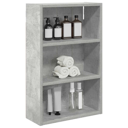 Armadio da bagno a muro Grigio Cemento 40 x 16 x 62,5 cm