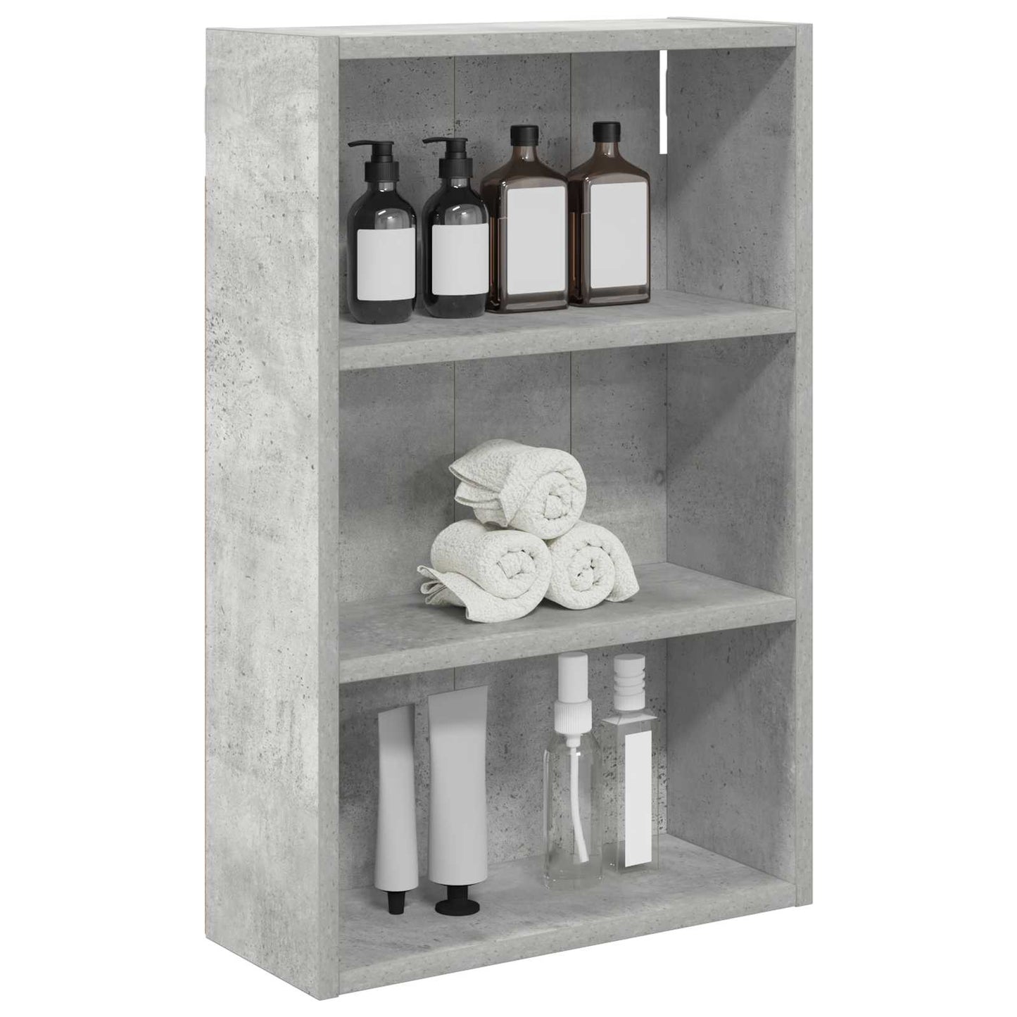 Armadio da bagno a muro Grigio Cemento 40 x 16 x 62,5 cm