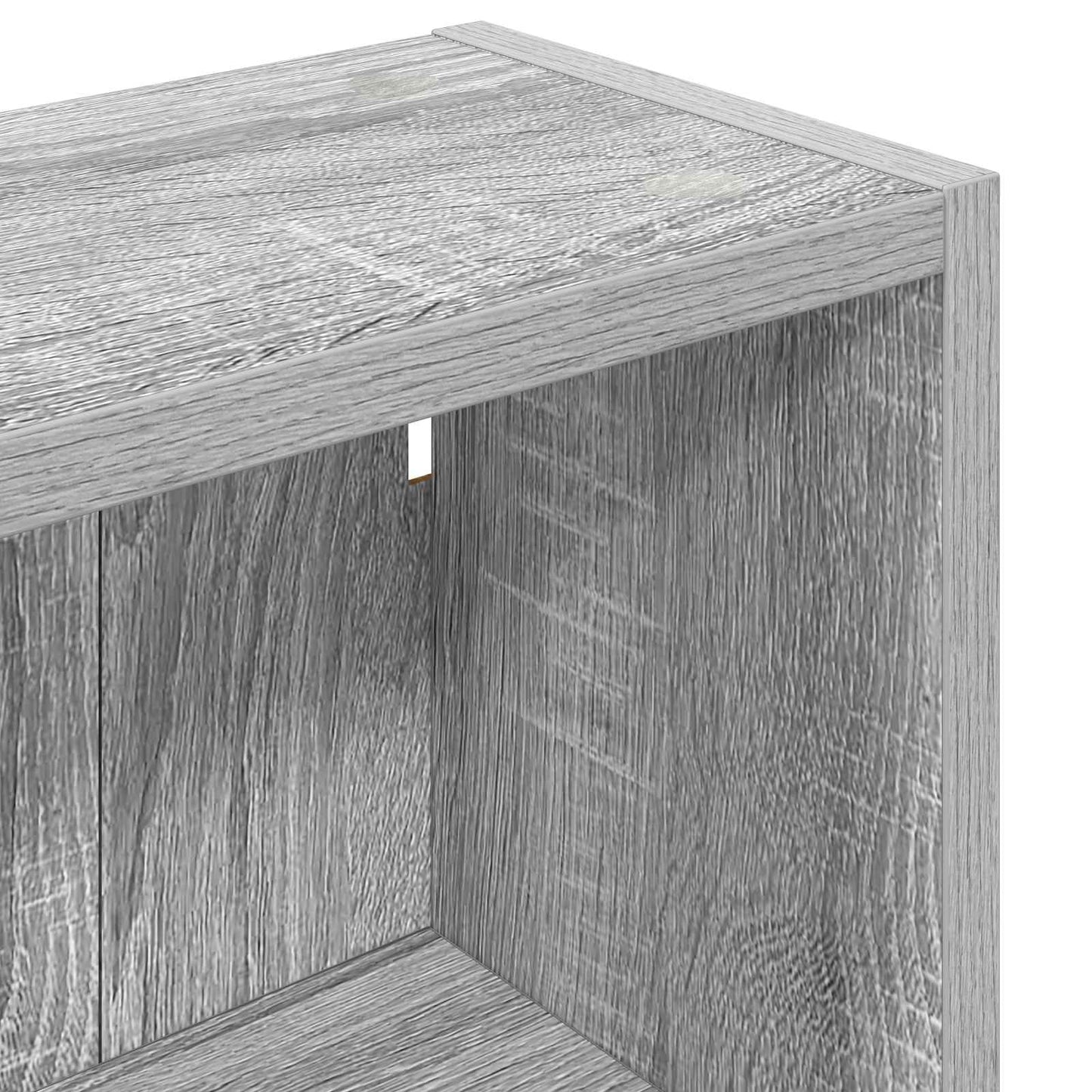 Armadio da bagno a muro Sonoma grigia 40 x 16 x 62,5 cm