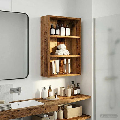 Armadio da bagno a muro Legno vecchio 40 x 16 x 62,5 cm | homemem39