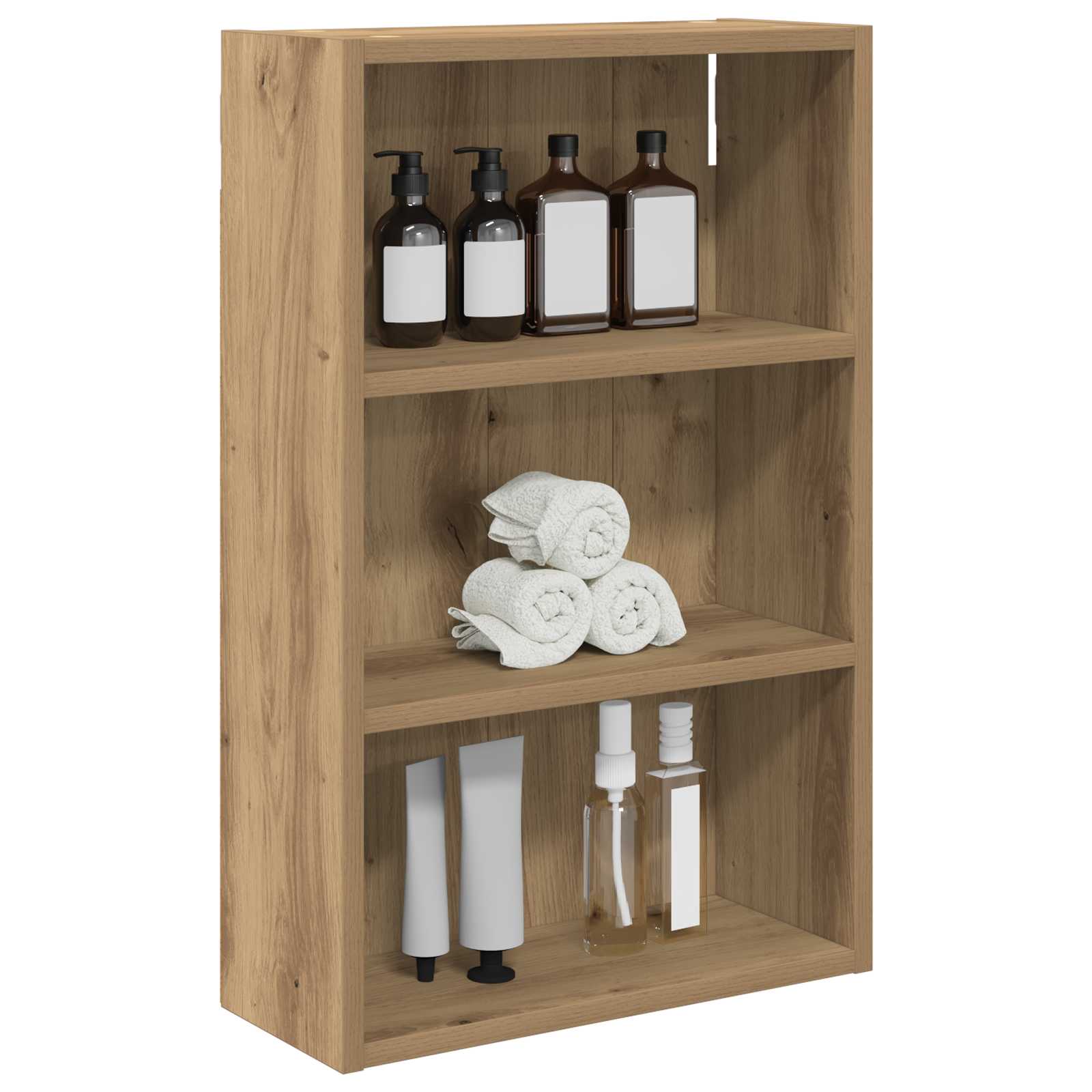 Armadio da bagno a muro Rovere Artigianale 40 x 16 x 62,5 cm | homemem39