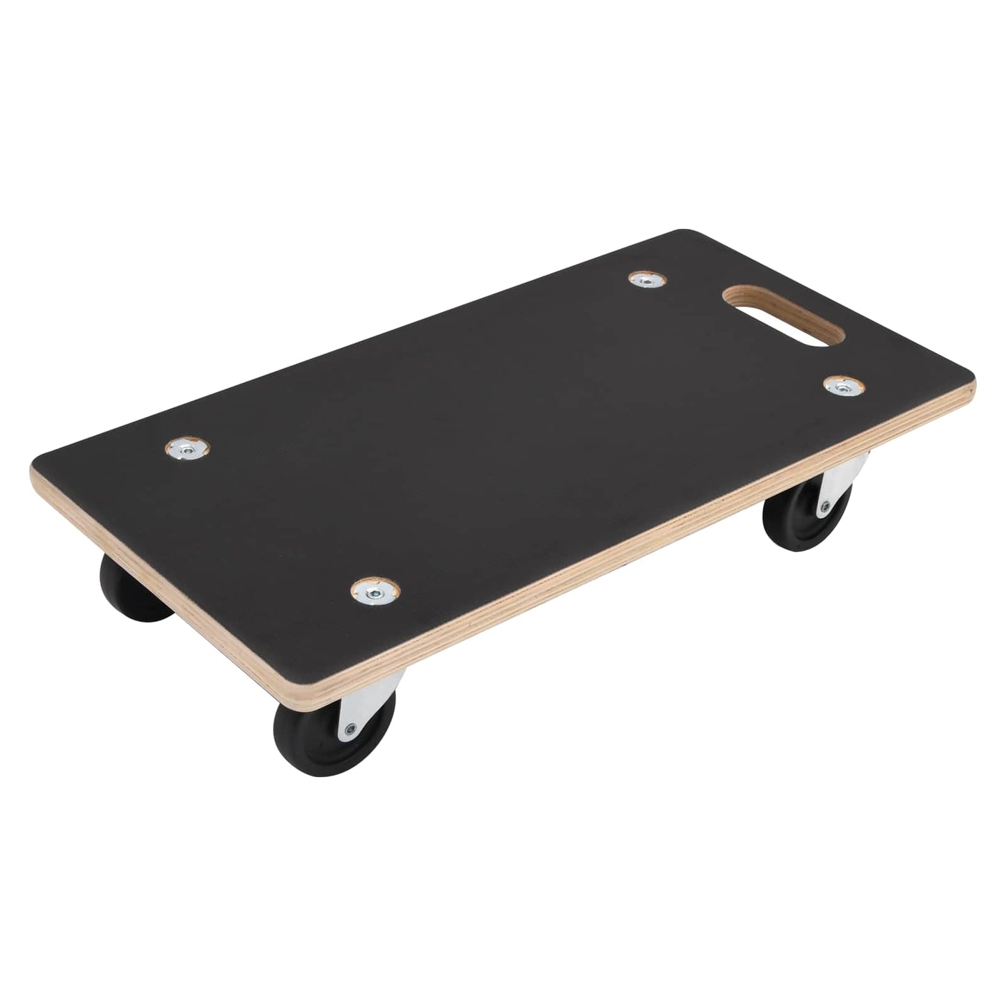 Carrello di Trasporto 6 pcs Grigio Legno compensato