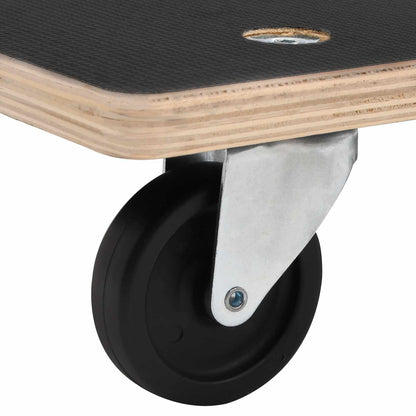 Carrello di Trasporto 6 pcs Grigio Legno compensato | homemem39