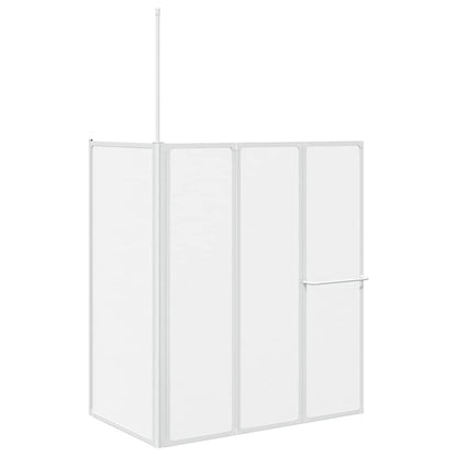 Schermo da Bagno Glassato 120 x 70 x 137 cm