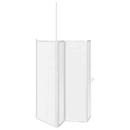 Schermo da Bagno Glassato 120 x 70 x 137 cm