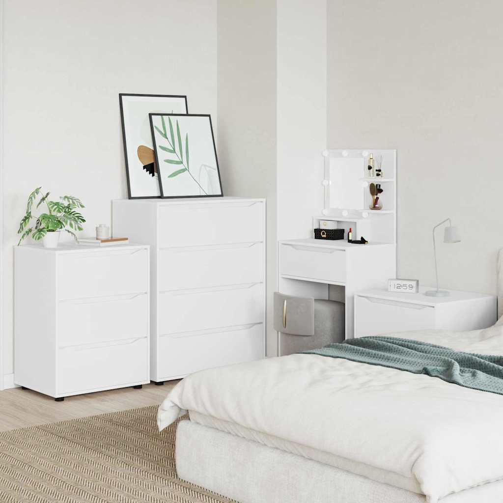 Armadi di Stoccaggio Bianco 80 x 48 x 105 cm Legno multistrato | homemem39