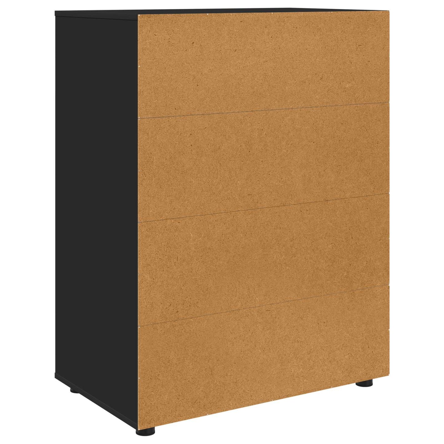 Armadi di Stoccaggio 80 x 48 x 105 cm Legno ingegnerizzato Nero