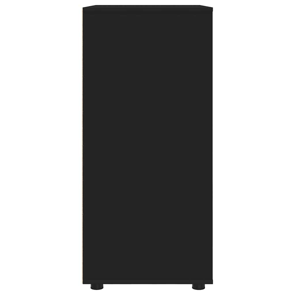 Armadi di Stoccaggio Nero 80 x 48 x 105 cm Legno multistrato | homemem39