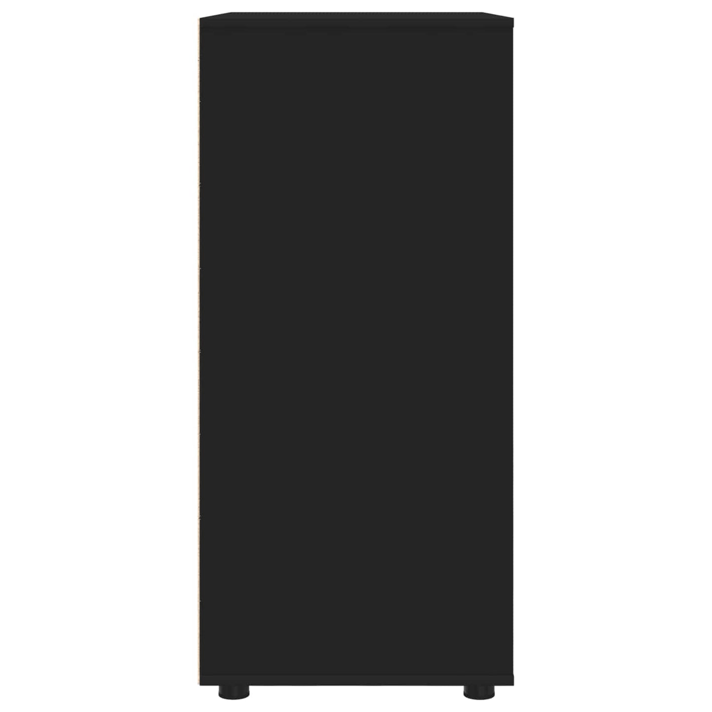 Armadi di Stoccaggio 80 x 48 x 105 cm Legno ingegnerizzato Nero