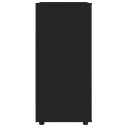 Armadi di Stoccaggio 80 x 48 x 105 cm Legno ingegnerizzato Nero
