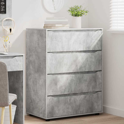 Armadi di Stoccaggio Grigio cemento 80 x 48 x 105 cm | homemem39