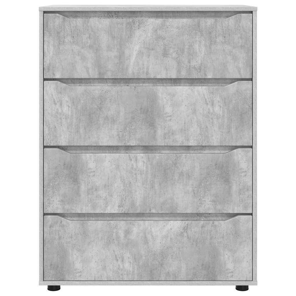 Armadi di Stoccaggio Grigio cemento 80 x 48 x 105 cm | homemem39