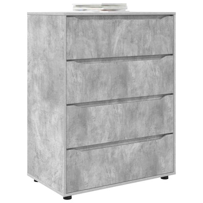Armadi di Stoccaggio Grigio cemento 80 x 48 x 105 cm | homemem39
