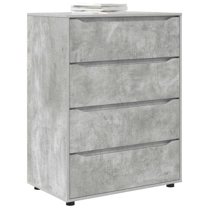Armadi di Stoccaggio Grigio cemento 80 x 48 x 105 cm
