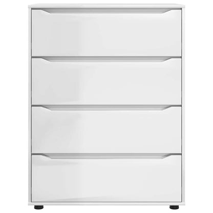Armadi di Stoccaggio Bianco Lucido 80 x 48 x 105 cm | homemem39
