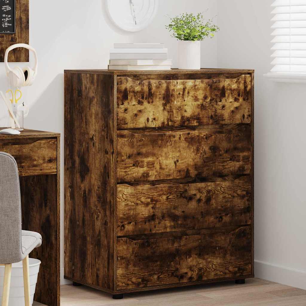 Armadi di Stoccaggio Rovere fumé 80 x 48 x 105 cm | homemem39