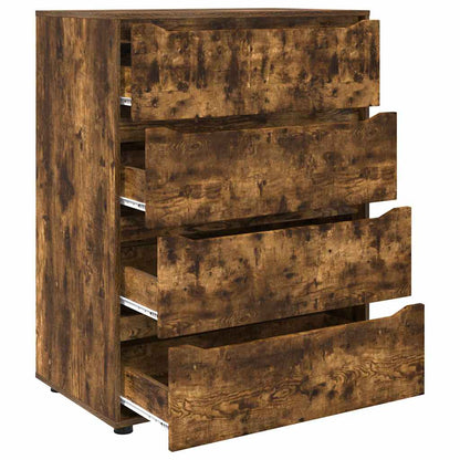 Armadi di Stoccaggio Rovere fumé 80 x 48 x 105 cm | homemem39