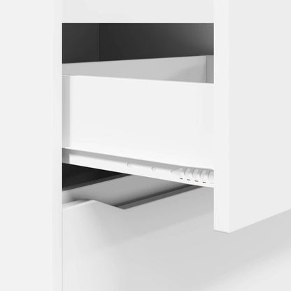 Armadi di Stoccaggio Bianco 60 x 48 x 105 cm Legno multistrato