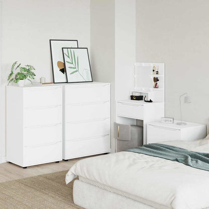 Armadi di Stoccaggio Bianco 60 x 48 x 105 cm Legno multistrato | homemem39