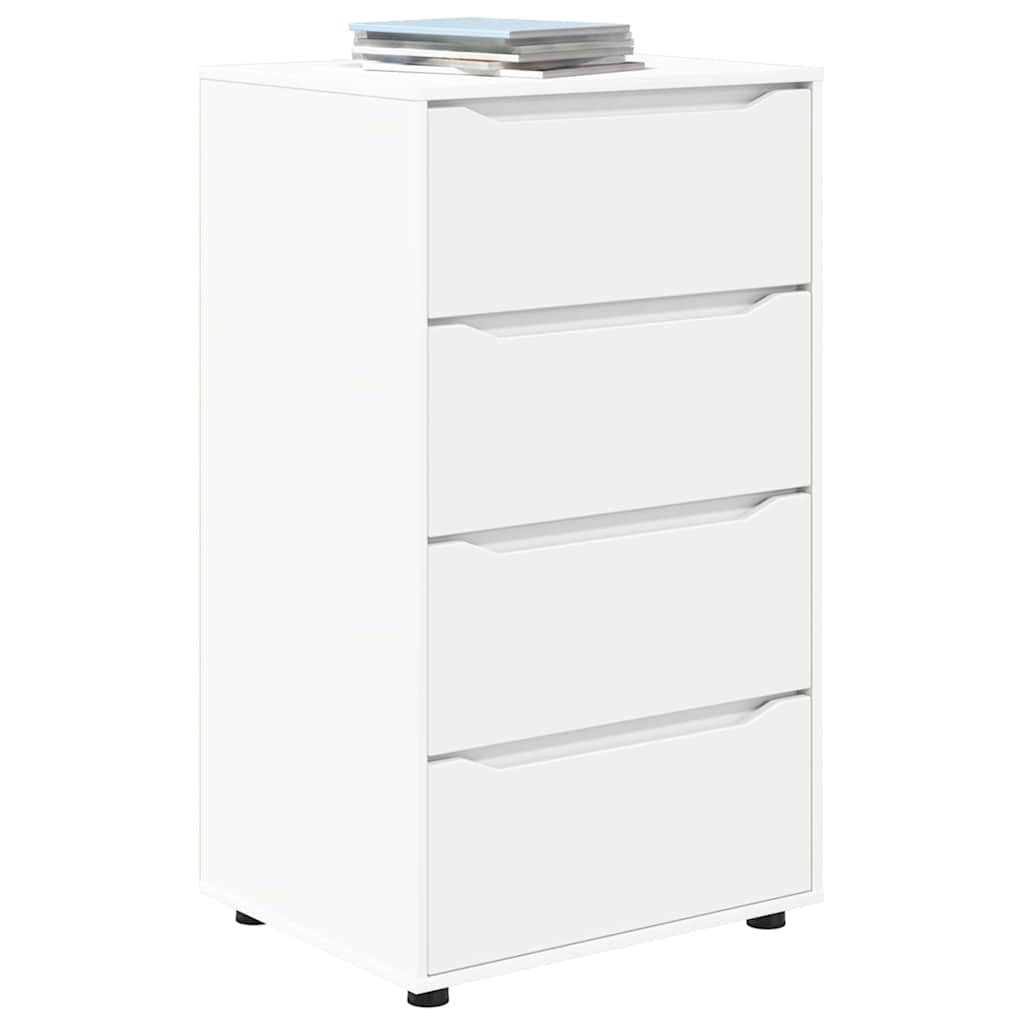 Armadi di Stoccaggio Bianco 60 x 48 x 105 cm Legno multistrato | homemem39