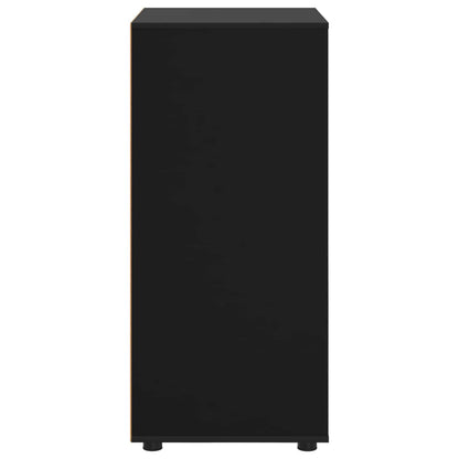 Armadi di Stoccaggio Nero 60 x 48 x 105 cm Legno multistrato