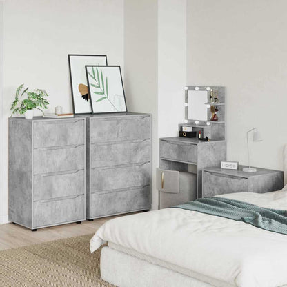 Armadi di Stoccaggio Grigio cemento 60 x 48 x 105 cm | homemem39