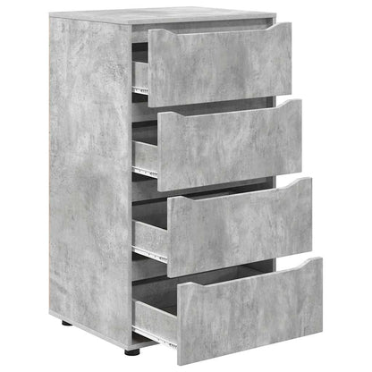 Armadi di Stoccaggio Grigio cemento 60 x 48 x 105 cm | homemem39