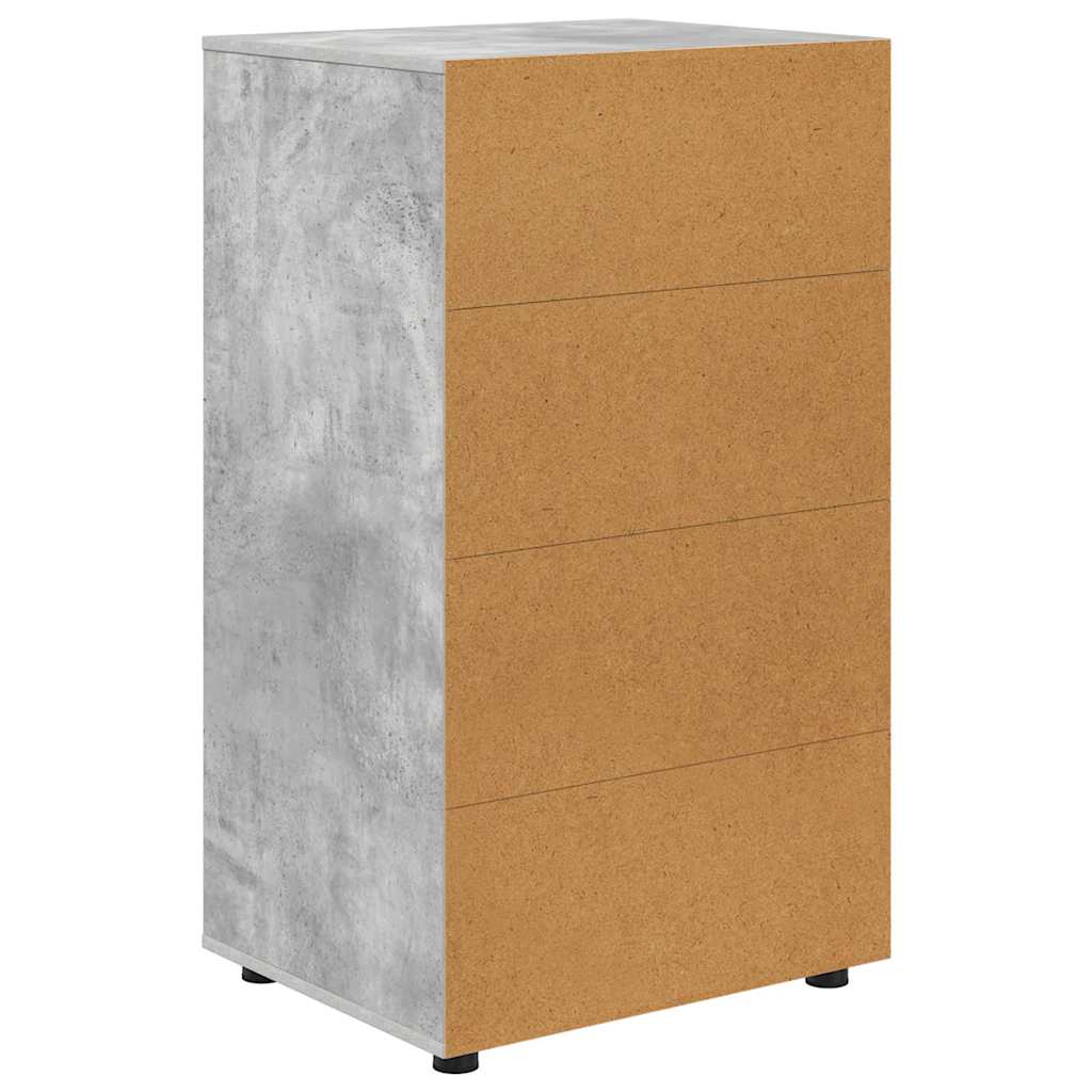Armadi di Stoccaggio Grigio cemento 60 x 48 x 105 cm | homemem39