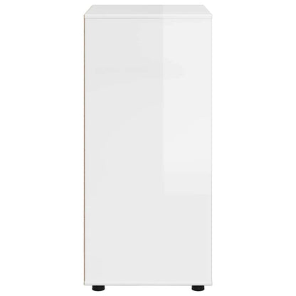 Armadi di Stoccaggio Bianco Lucido 60 x 48 x 105 cm | homemem39