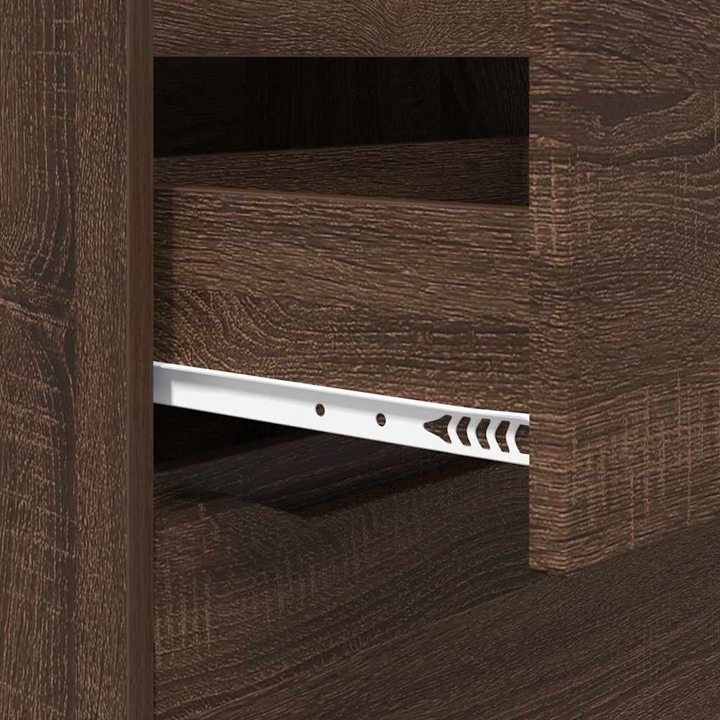 Armadi di Stoccaggio Rovere Marrone 60 x 48 x 105 cm
