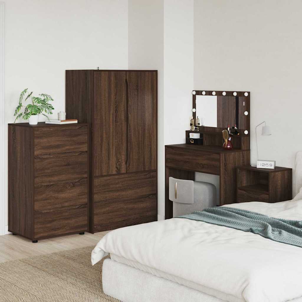 Armadi di Stoccaggio Rovere Marrone 60 x 48 x 105 cm | homemem39