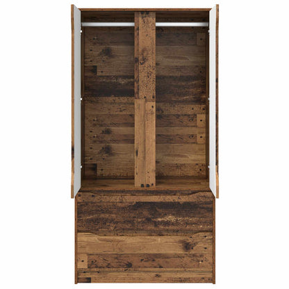 Guardaroba con cassetto Legno vecchio 79,5 x 49 x 156 cm | homemem39