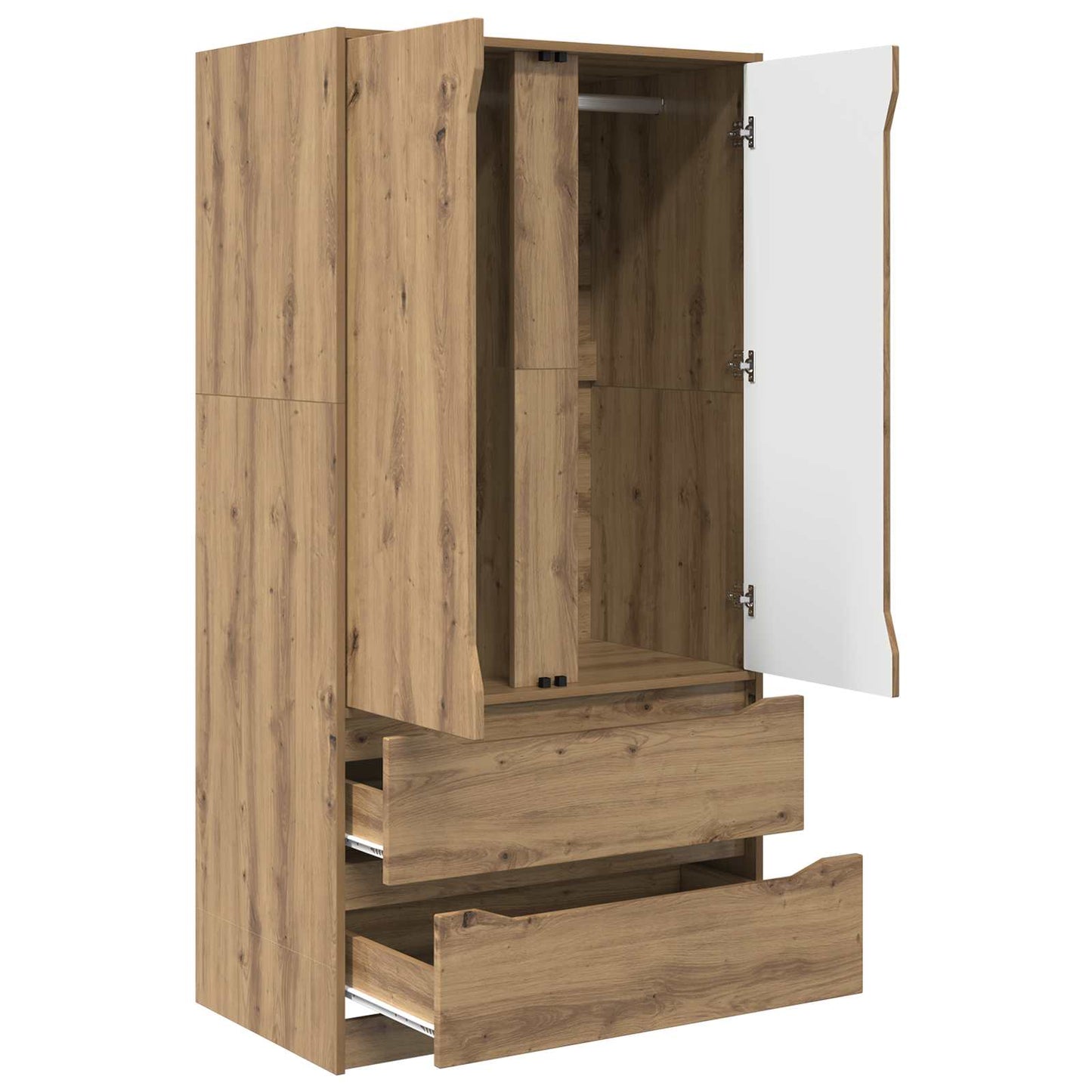 Guardaroba Rovere Artigianale 79,5 x 49 x 156 cm | homemem39
